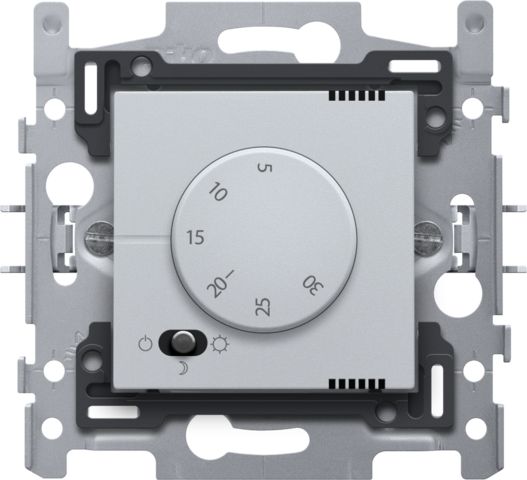 Elektronische thermostaat, sterling coated