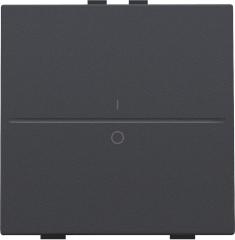 Enkelvoudige toets met opdruk 'I' en '0' voor draadloze scha