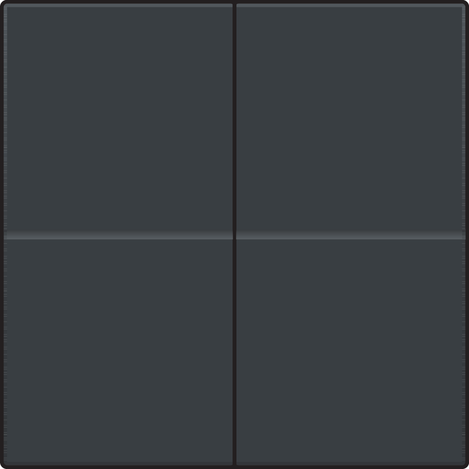 Niko 122-00060: Tweevoudige toets, voor draadloze dimschakelaar (Hue®, Bluetooth®, EnOcean®, KNX®), anthracite coated - Image 2