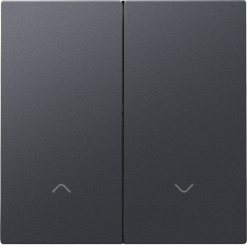 Afwerkingsset voor dubbele elektronische rolluikschakelaar,