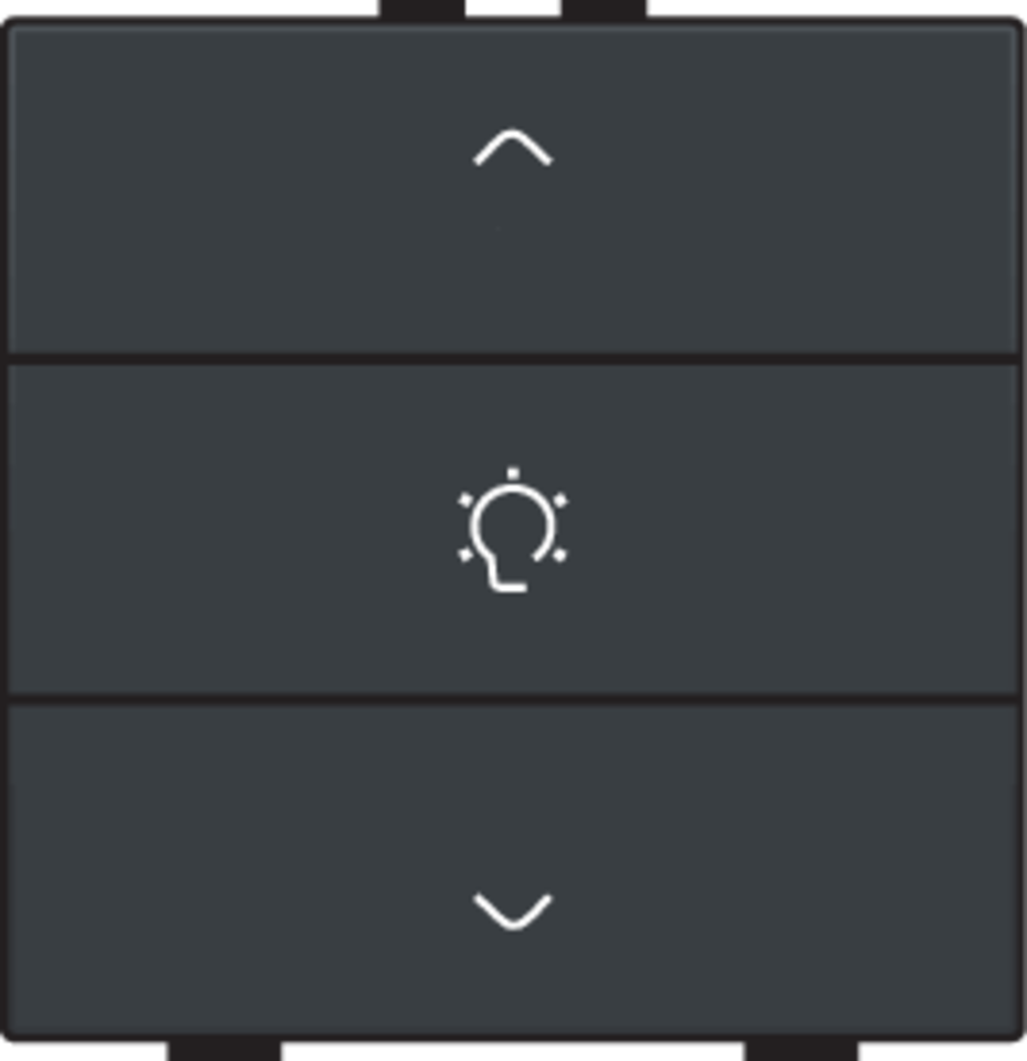 Niko 122-51043: Enkelvoudige dimbediening voor Niko Home Control, anthracite coated - Image 2