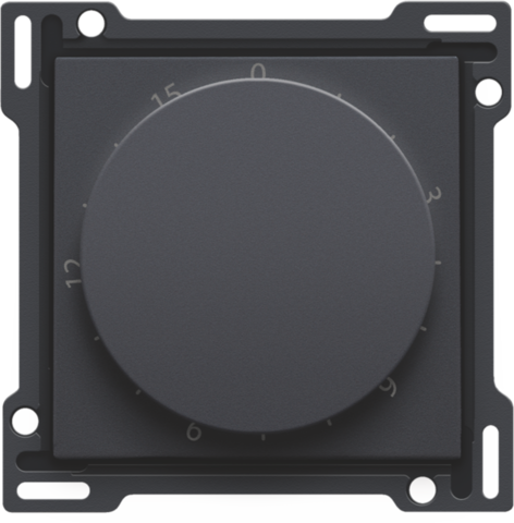 Afwerkingsset voor timer regelbaar tot 15 min., anthracite c