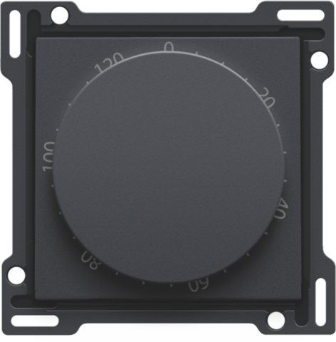 Afwerkingsset voor timer regelbaar tot 120 min., anthracite