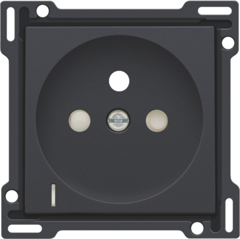 Afwerkingsset met doorschijnende lens voor stopcontact met s