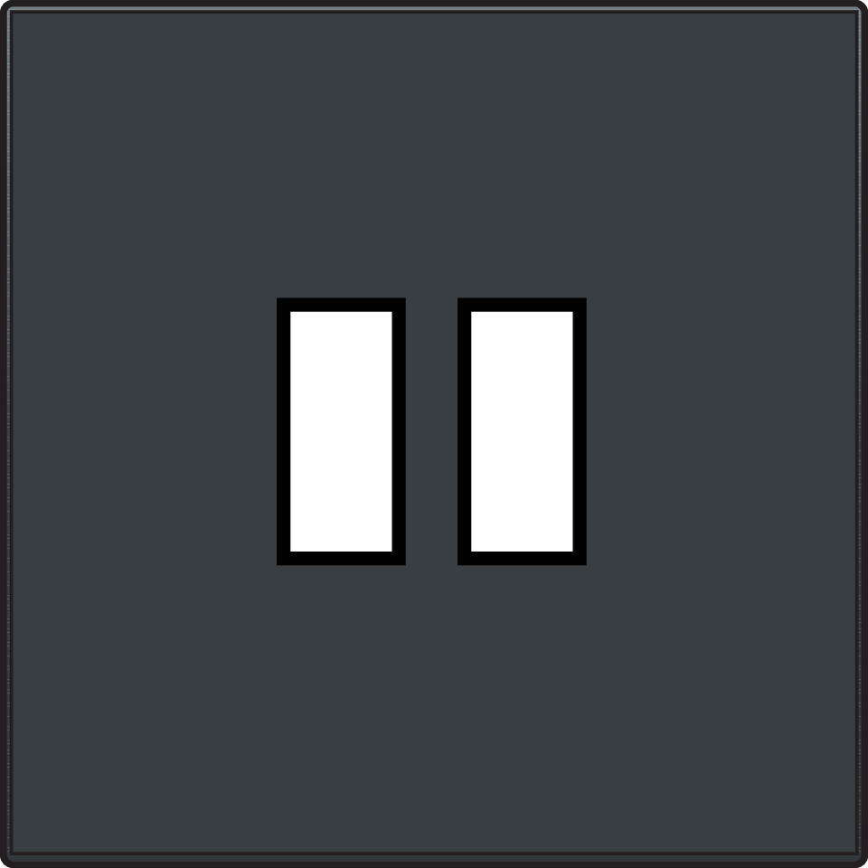 Niko 122-68001: Afwerkingsset voor dubbele USB-A-lader, anthracite coated - Image 2