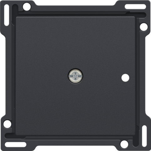 Afwerkingsset voor 1-kanaals inbouw RF-ontvanger met enkelpo