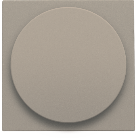 Afwerkingsset voor draaiknopdimmer of extensie, incl. draaik