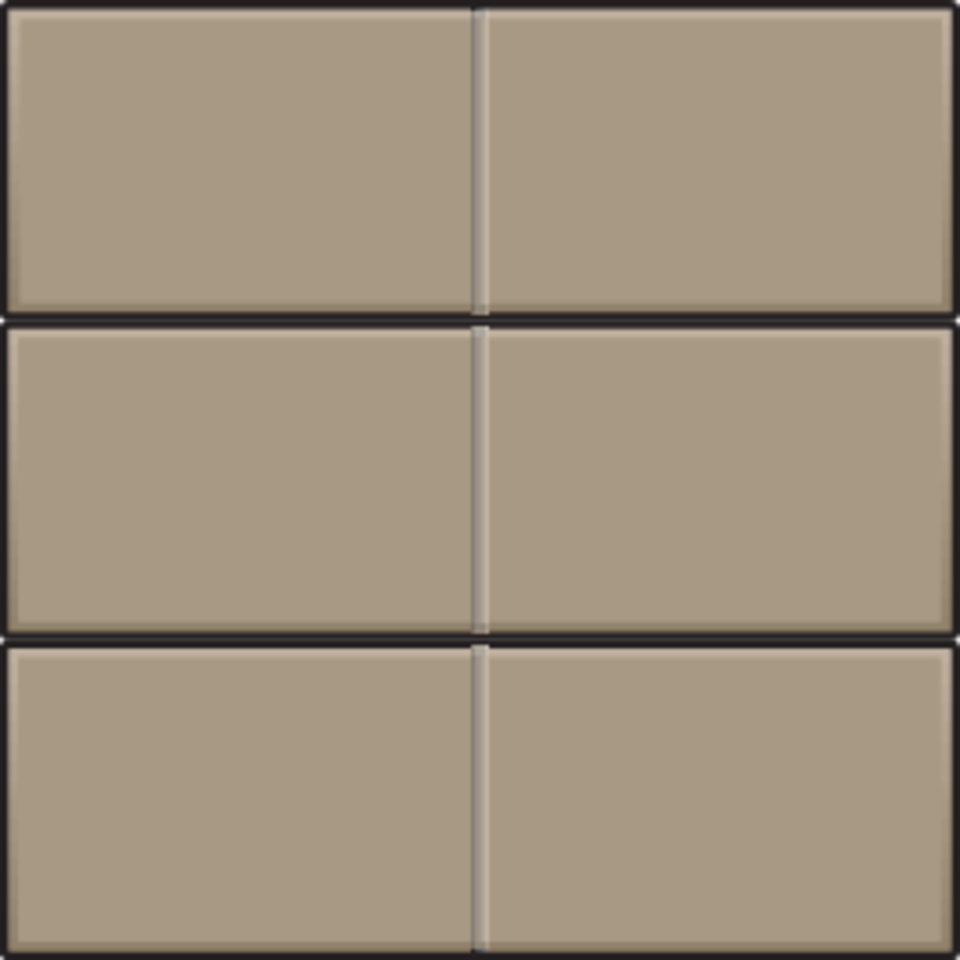 Niko 123-60050: Afwerkingsset voor 6-voudige potentiaalvrije drukknop 24 V, bronze coated - Image 2