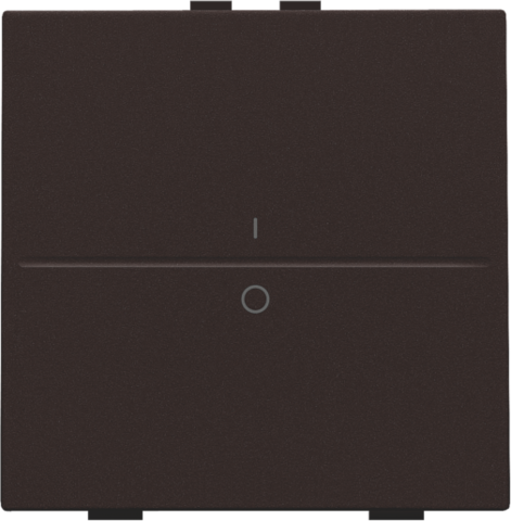 Enkelvoudige toets met opdruk 'I' en '0' voor draadloze scha