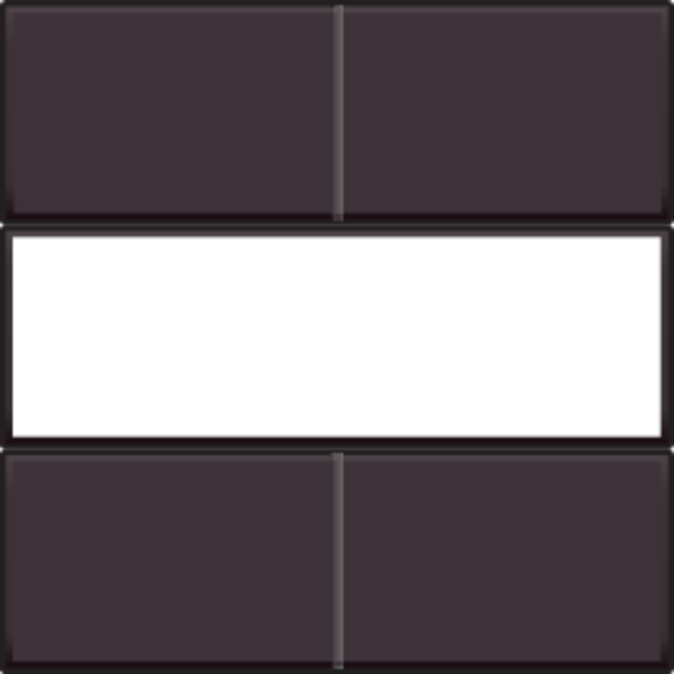 Niko 124-40250: Afwerkingsset voor 4-voudige potentiaalvrije drukknop 24 V met tekstveld, dark brown coated - Image 2