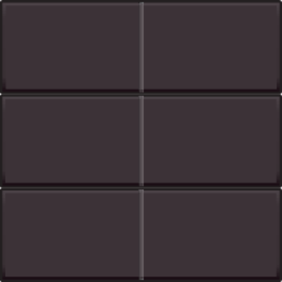 Niko 124-60050: Afwerkingsset voor 6-voudige potentiaalvrije drukknop 24 V, dark brown coated - Image 2