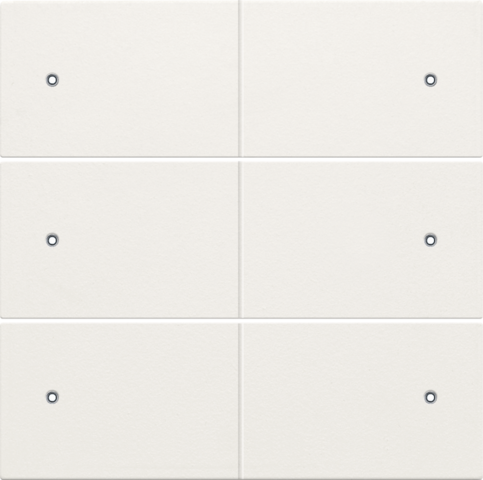 Afwerkingsset voor 6-voudige potentiaalvrije drukknop, 24 V,