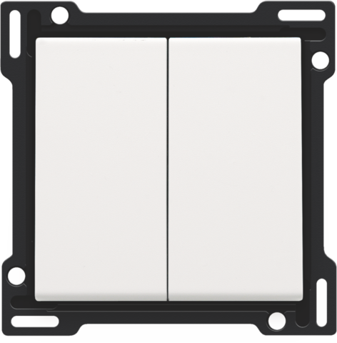 Afwerkingsset voor serieschakelaar, wisselschakelaar + drukk
