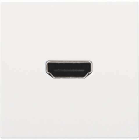 Afwerkingsset met HDMI-naar-HDMI-aansluiting, white coated