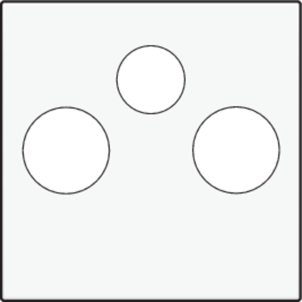 Niko 154-69551: Afwerkingsset voor 2 enkelvoudige coaxaansluitingen voor tv en FM en een satellietaansluiting, white coated - Image 2