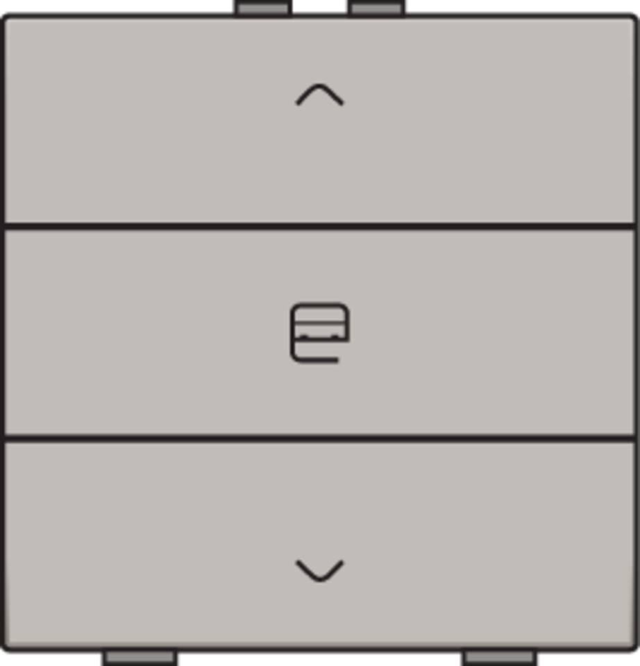 Niko 157-51033: Enkelvoudige motorbediening voor Niko Home Control, champagne coated - Image 2