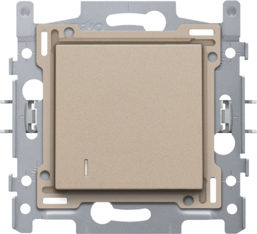 Hotelkaartschakelaar, sokkel, insteekklemmen en afwerkingsse