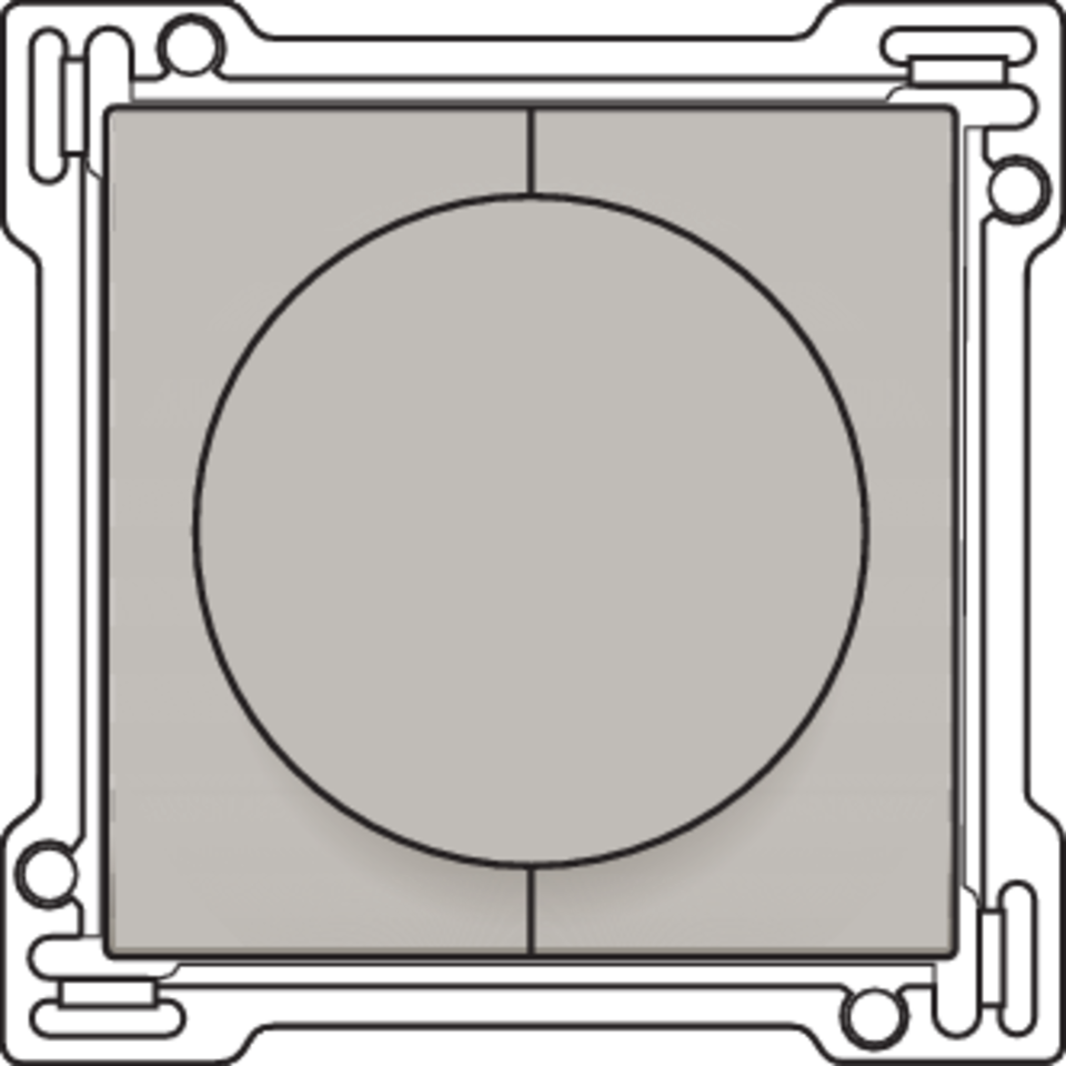 Niko 157-65937: Afwerkingsset 0-1-2 voor draaischakelaar voor motoren, champagne coated - Image 2