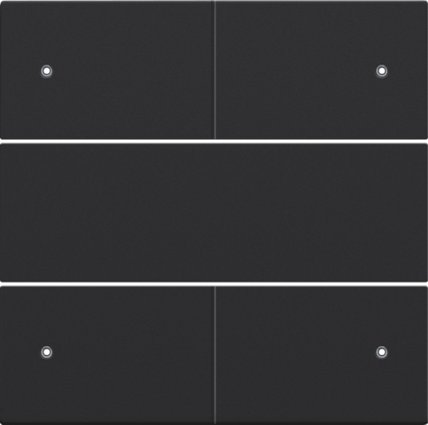 Afwerkingsset voor 4-voudige potentiaalvrije drukknop 24 V m