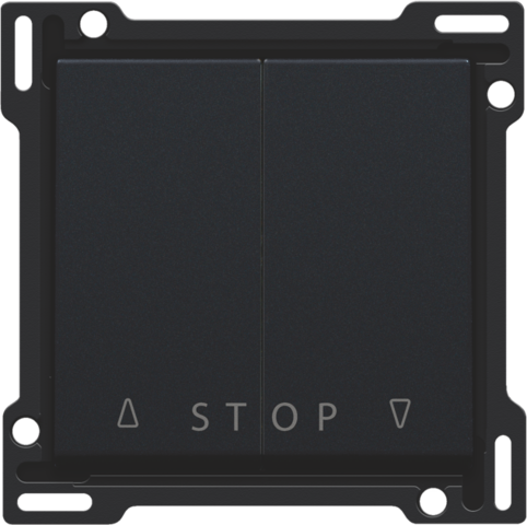 Afwerkingsset voor tweevoudige rolluikdrukknop voor elektron