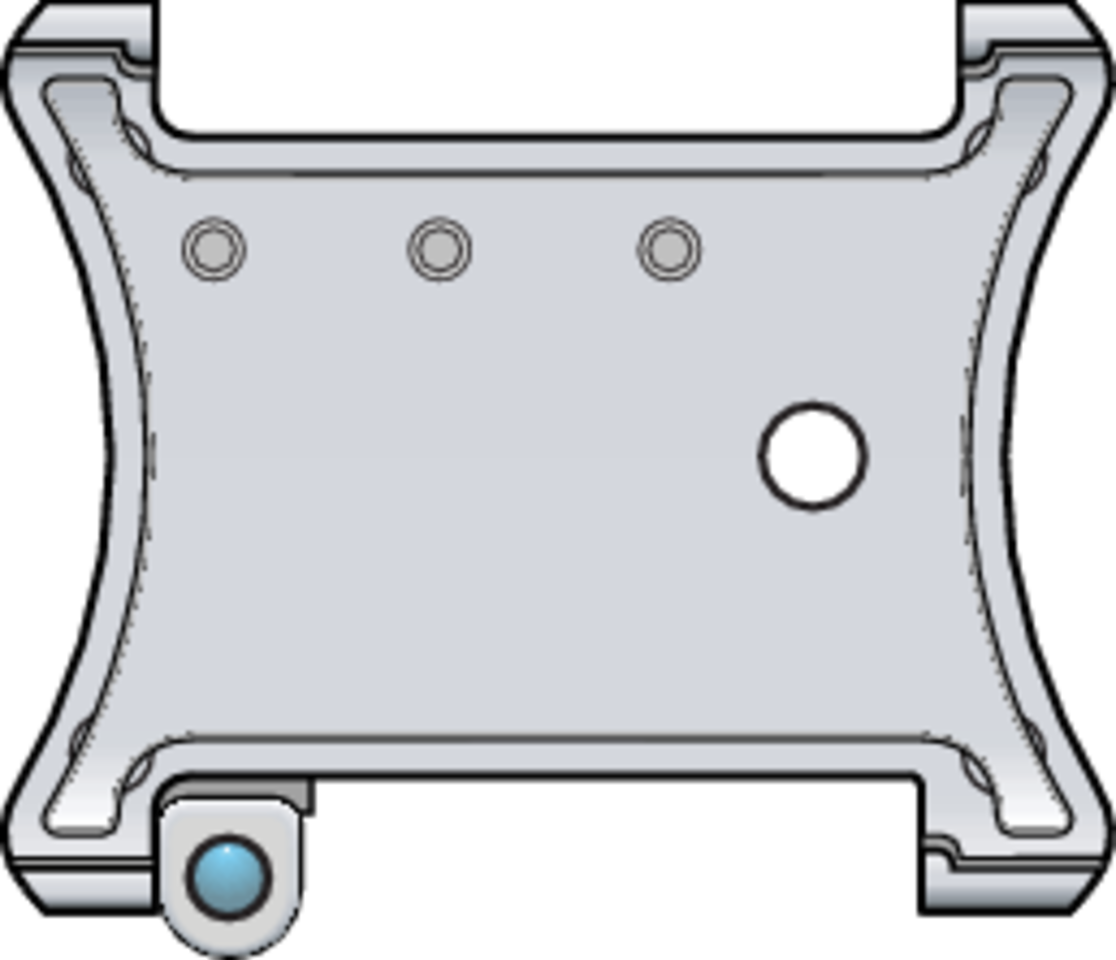 Niko 170-37123: Verlichtingseenheid met automatische aansluiting 230V met blauwe led voor schakelaars met schroefklemmen - Image 2