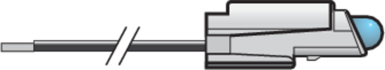 Niko 170-37223: Verlichtingseenheid met draden 230V met blauwe led voor schakelaars en drukknoppen of voor gebruik in installatiekanalen - Image 2