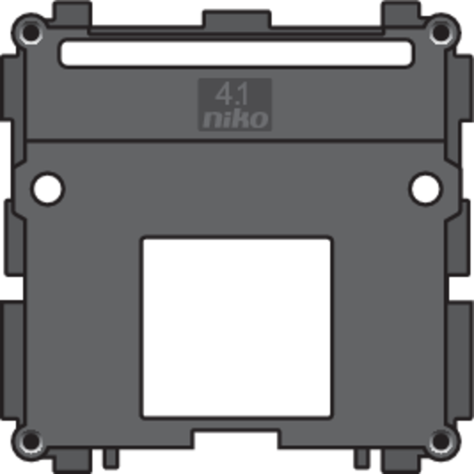 Niko 170-65401: Passtuk 4 voor data-outlet(s) - Image 2