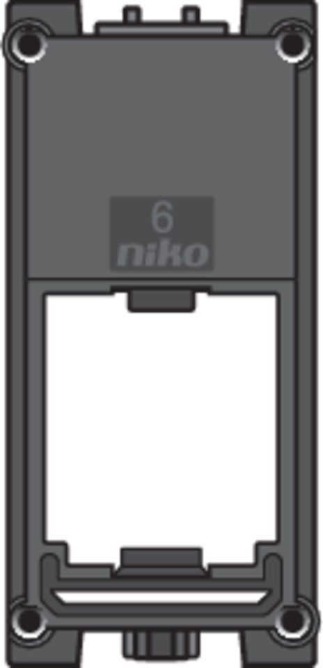 Niko 170-65601: Passtuk 6 voor data-outlet(s) - Image 2