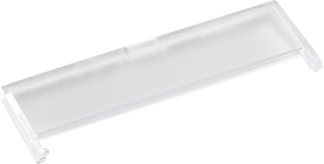 Transparant tekstveld voor RJ45-afwerkingsset 45x45mm