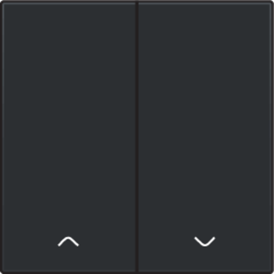 Niko 200-31006: Afwerkingsset voor dubbele elektronische rolluikschakelaar, piano black coated - Image 2