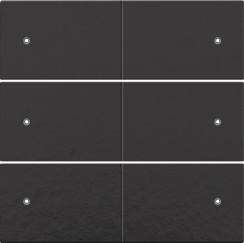 Afwerkingsset voor 6-voudige potentiaalvrije drukknop, 24 V,