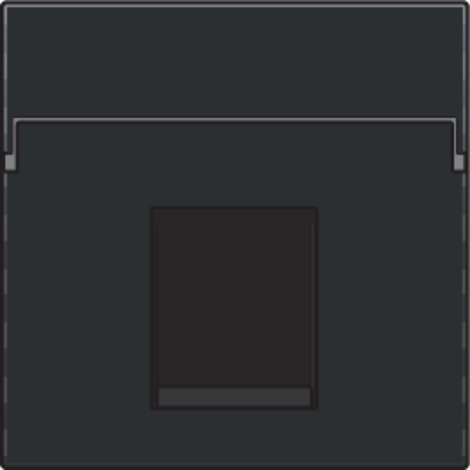 Niko 200-65100: Centraalplaat data 1x RJ, piano black coated - Image 2