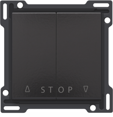Afwerkingsset voor tweevoudige rolluikdrukknop voor elektron