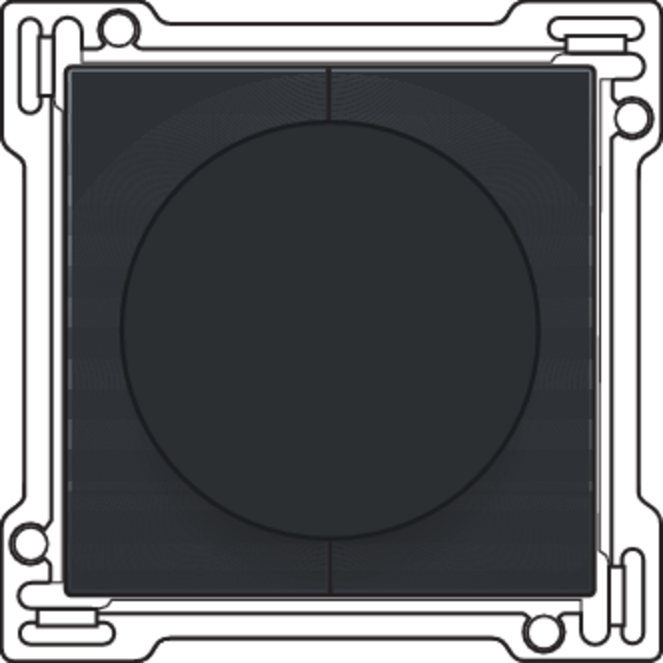 Niko 200-65937: Afwerkingsset 0-1-2 voor draaischakelaar voor motoren, piano black coated - Image 2