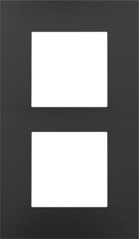 Tweevoudige afdekplaat, 60 mm centerafstand, verticaal, Niko