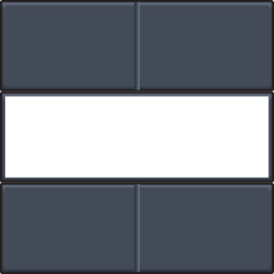 Niko 220-40250: Afwerkingsset voor 4-voudige potentiaalvrije drukknop 24 V met tekstveld, blue grey coated - Image 2