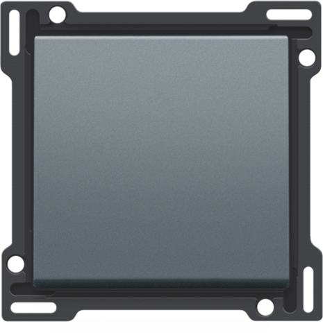 Afwerkingsset voor enkelvoudige schakelaar of drukknop, blue