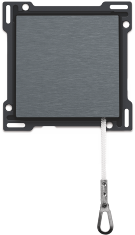 Afwerkingsset voor trekschakelaar, blue grey coated