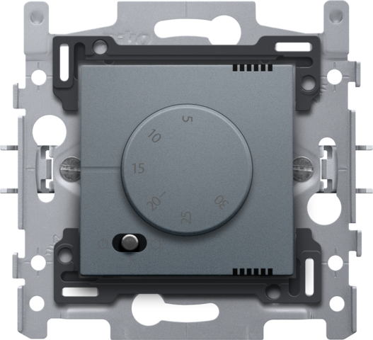 Elektronische thermostaat, blue grey coated