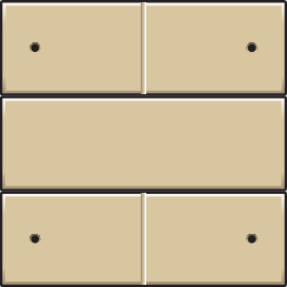 Niko 221-40150: Afwerkingsset voor 4-voudige potentiaalvrije drukknop 24 V met leds, gold coated - Image 2