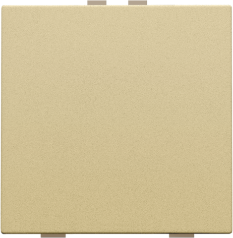 Enkelvoudige drukknop voor Niko Home Control, gold coated