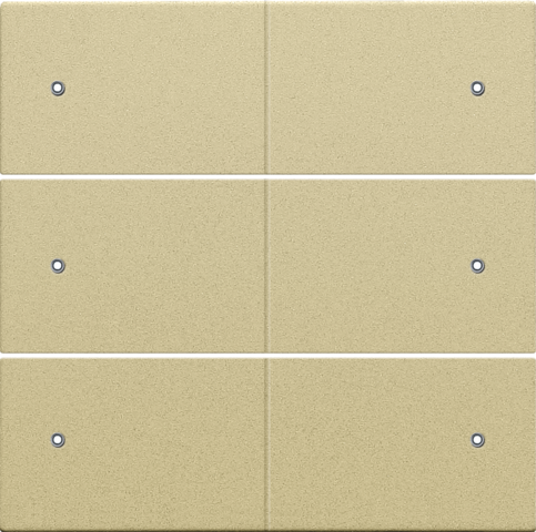 Afwerkingsset voor 6-voudige potentiaalvrije drukknop, 24 V,