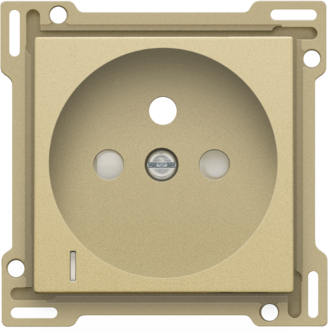 Afwerkingsset met doorschijnende lens voor stopcontact met s