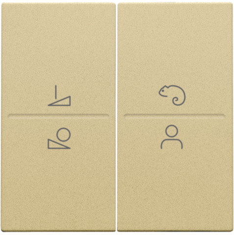 Afwerkingsset voor een draadloze schakelaar of een drukknop