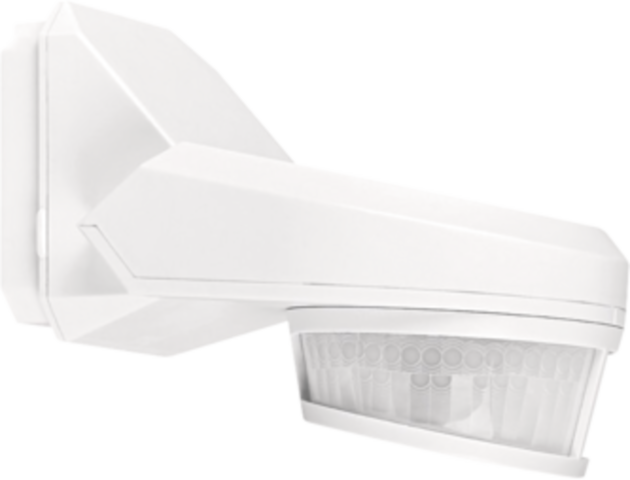 Bewegingsmelder, 230 V, 16 m, 240°, IP54, voor opbouw, wit