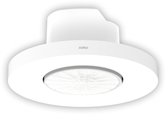 Niko 353-600021: Aanwezigheidsmelder P41MR, 230 V, secundair, 12-13 m, voor inbouwdoos, wit