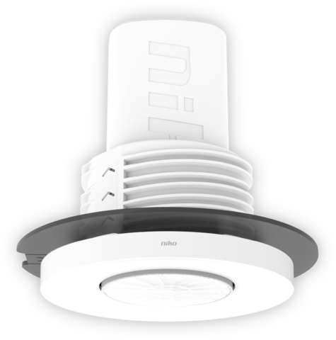 Niko 353-601221: Aanwezigheidsmelder P42MR, 230 V, master, 2 kanalen, 12-13 m, voor inbouw (SnapFit), wit