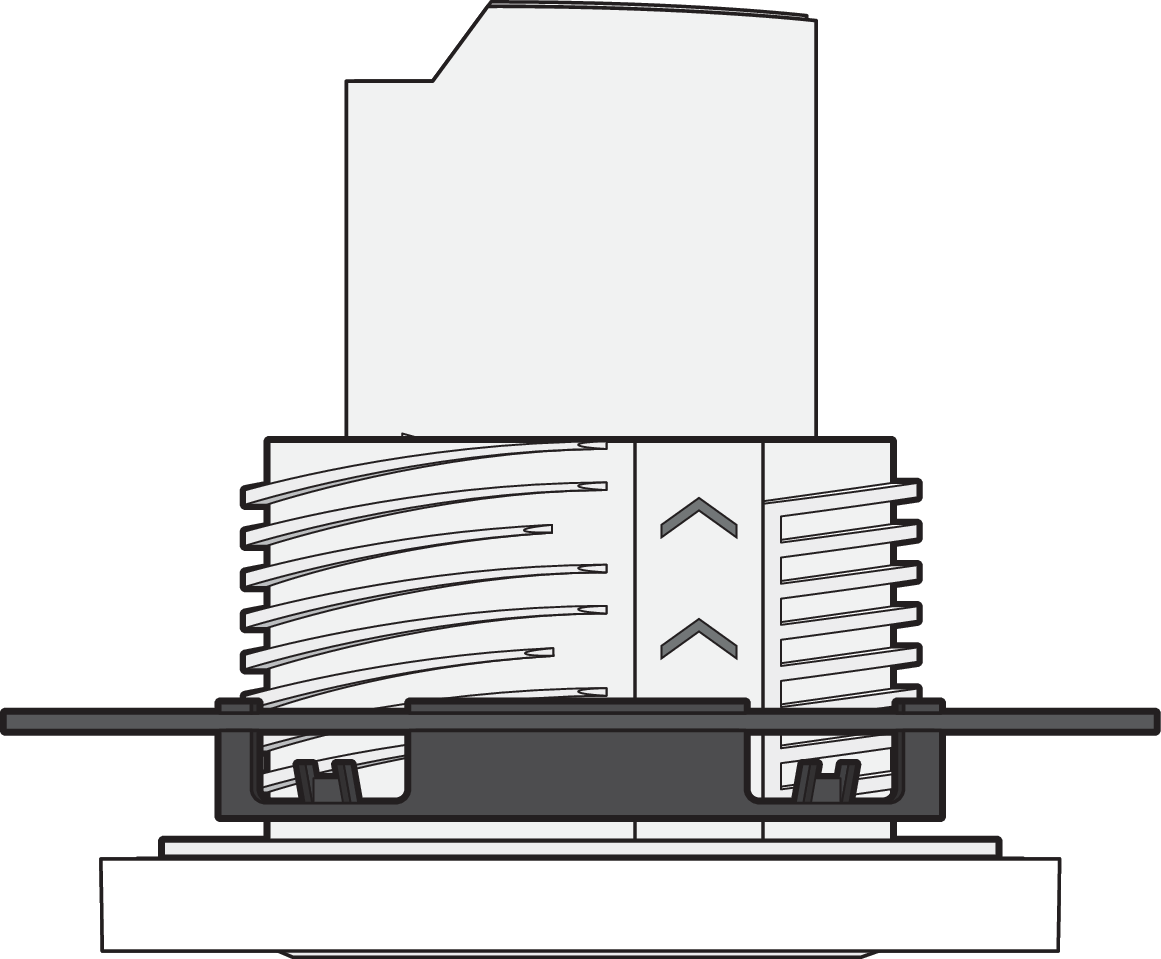 Niko 353-651421: Aanwezigheidsmelder P48MR, DALI-2, master, 12-13 m, voor inbouw (SnapFit), wit - Image 2