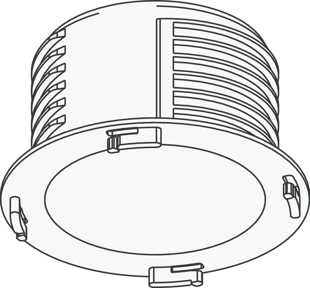 Niko 353-991981: Binnenring voor P4XMR-, P4XLR-, M4XMR- en M4XLR-inbouwmelders (SnapFit) - Image 2