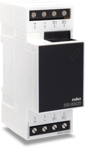 Railkoppeling voor Niko Home Control